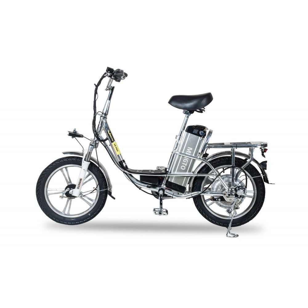 Электровелосипед MINGTO V12 LUX 60V20Ah (серебристый)